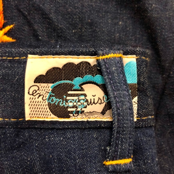 Vintage Antonio Guiseppe Mickey Full Denim Suit Pants and Jacket - Picture 9 of 11